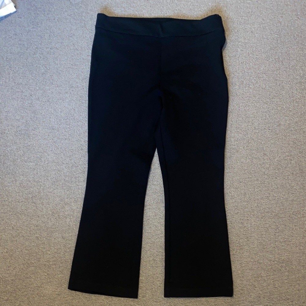 Kirna Zabete Classic Black Ankle Pant sz Small